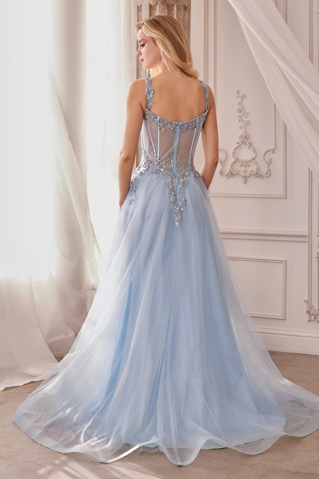 Andrea & Leo Ball Gown A-Line Evening Prom Dress A1258 - Dresses
