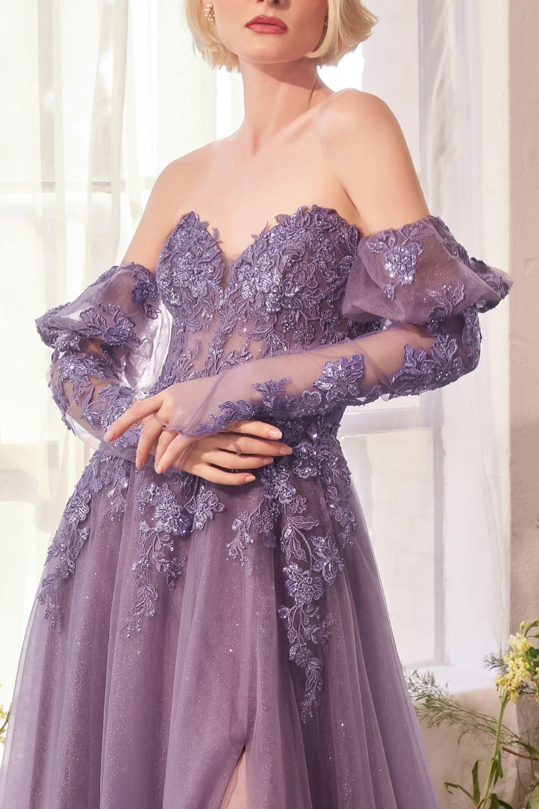 Andrea & Leo Ball Gown A-Line Evening Prom Dress A1398 - Dresses