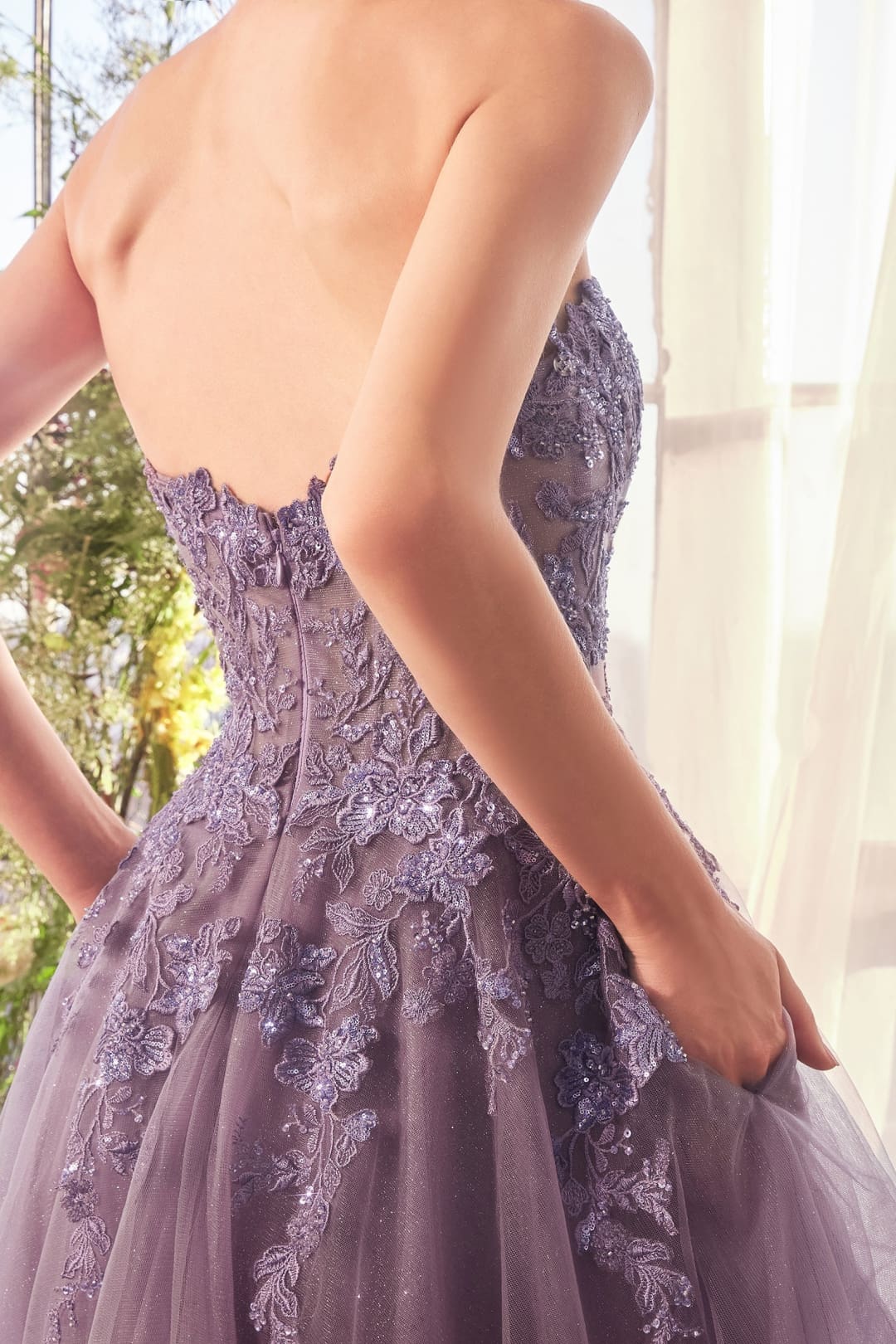 Andrea & Leo Ball Gown A-Line Evening Prom Dress A1398 - Dresses