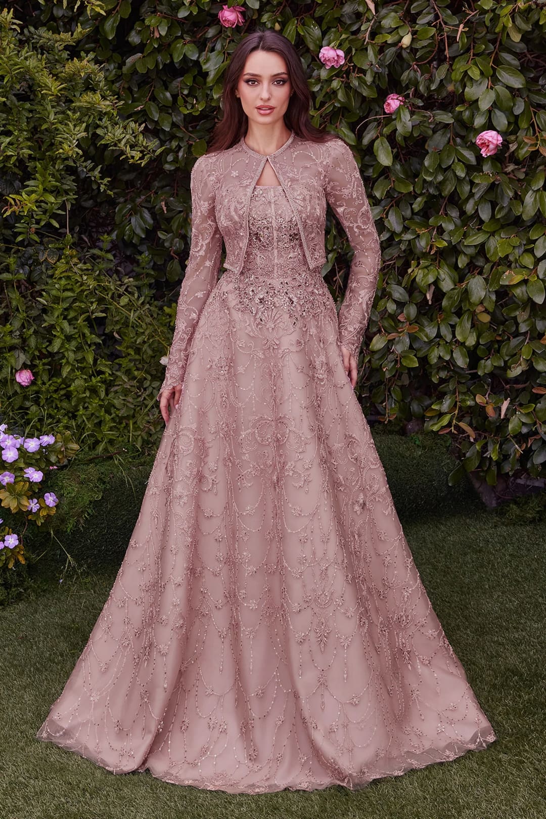 Andrea & Leo Ball Gown A-Line Evening Prom Dress MA104