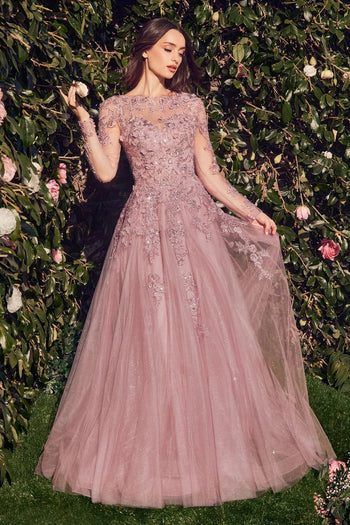 Andrea & Leo Ball Gown A-Line Evening Prom Dress MA108 - Dresses