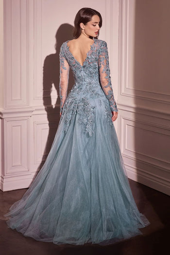 Andrea & Leo Ball Gown A-Line Evening Prom Dress MA108 - Dresses