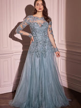 Andrea & Leo Mother of the Bride Dress Long Evening Formal Gown MA108