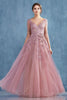 Andrea & Leo Mother of the Bride Dress Long Evening Formal Gown A0988 - ROSE PINK / 6 - Dresses