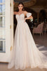 Andrea & Leo Off White/Nude Wedding Dress Long Bridal Gown A1014 - Dresses