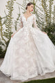 Andrea & Leo Off White/Nude Wedding Dress Long Bridal Gown A1067W - Dresses
