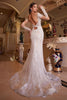 Andrea & Leo Off White Wedding Dress Long Bridal Gown A1022 - Dresses