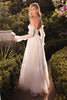 Andrea & Leo Off White Wedding Dress Long Bridal Gown A1037W - Dresses