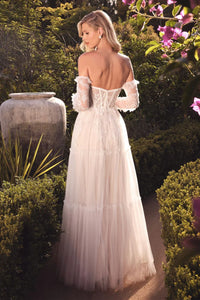 Andrea & Leo Off White Wedding Dress Long Bridal Gown A1037W - Dresses