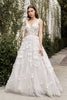 Andrea & Leo Off White Wedding Dress Long Bridal Gown A1042W - Off White / 2 - Dresses