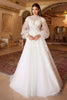 Andrea & Leo Off White Wedding Dress Long Bridal Gown A1074W - Off White / 6 - Dresses