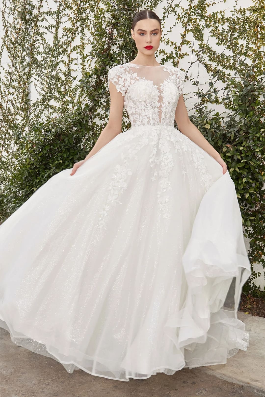 Andrea & Leo Off White Wedding Dress Long Bridal Gown A1082W - Off White / 2 - Dresses