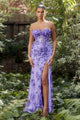Andrea & Leo Prom Dress Long Formal Evening Gown A1117 - Lavender / 2 - Dresses