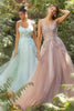 Andrea & Leo Prom Dress Long Formal Evening Gown A1142 - Pastel Green / 2 - Dresses