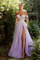 Andrea & Leo Prom Dress Long Formal Evening Gown A1209 - Lavender / 2 - Dresses