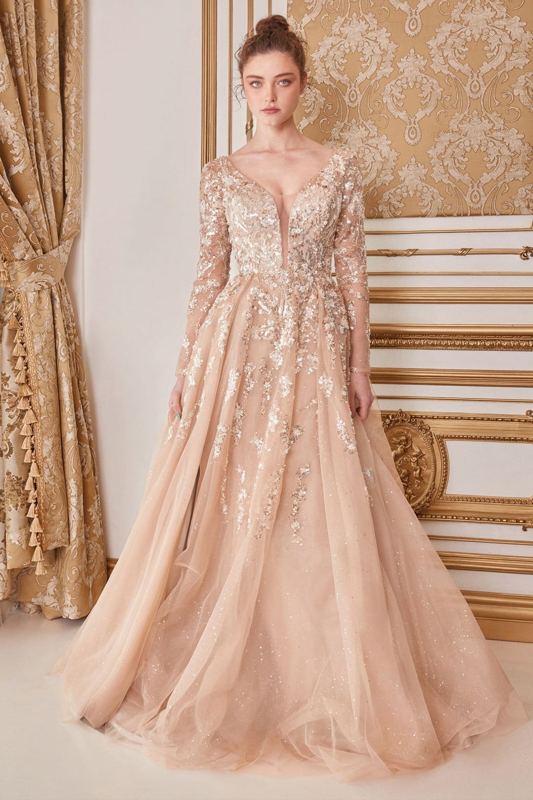 Andrea & Leo Prom Dress Long Formal Evening Gown A1215 - Dresses