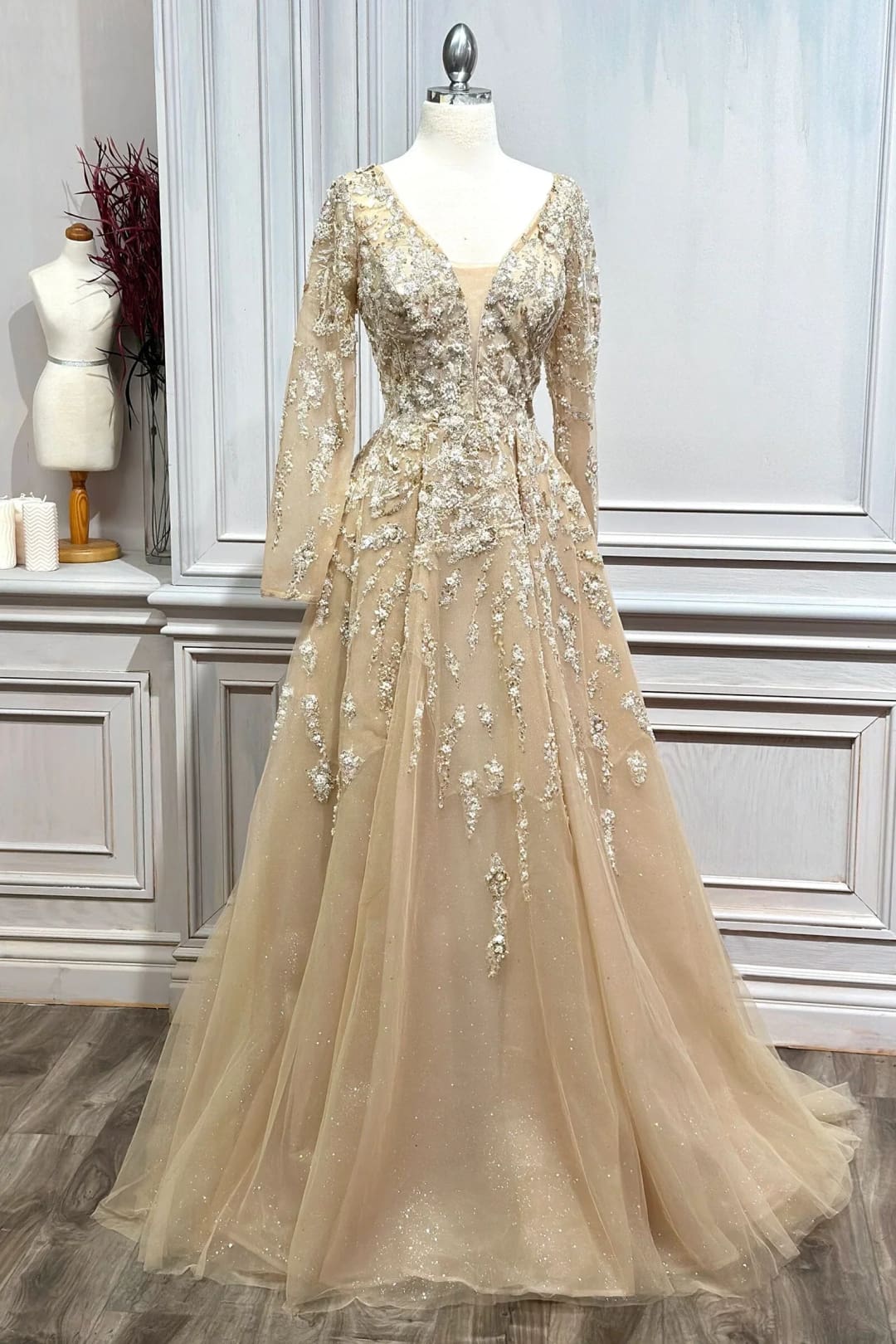 Andrea & Leo Prom Dress Long Formal Evening Gown A1215 - Dresses