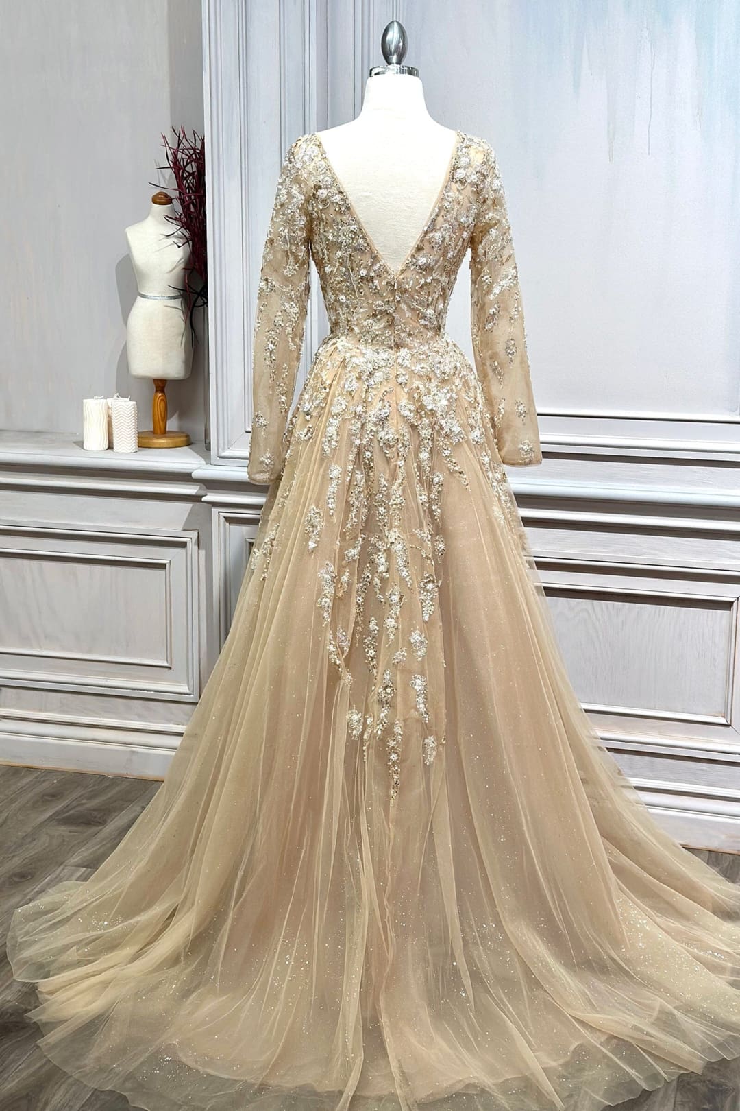 Andrea & Leo Prom Dress Long Formal Evening Gown A1215 - Dresses