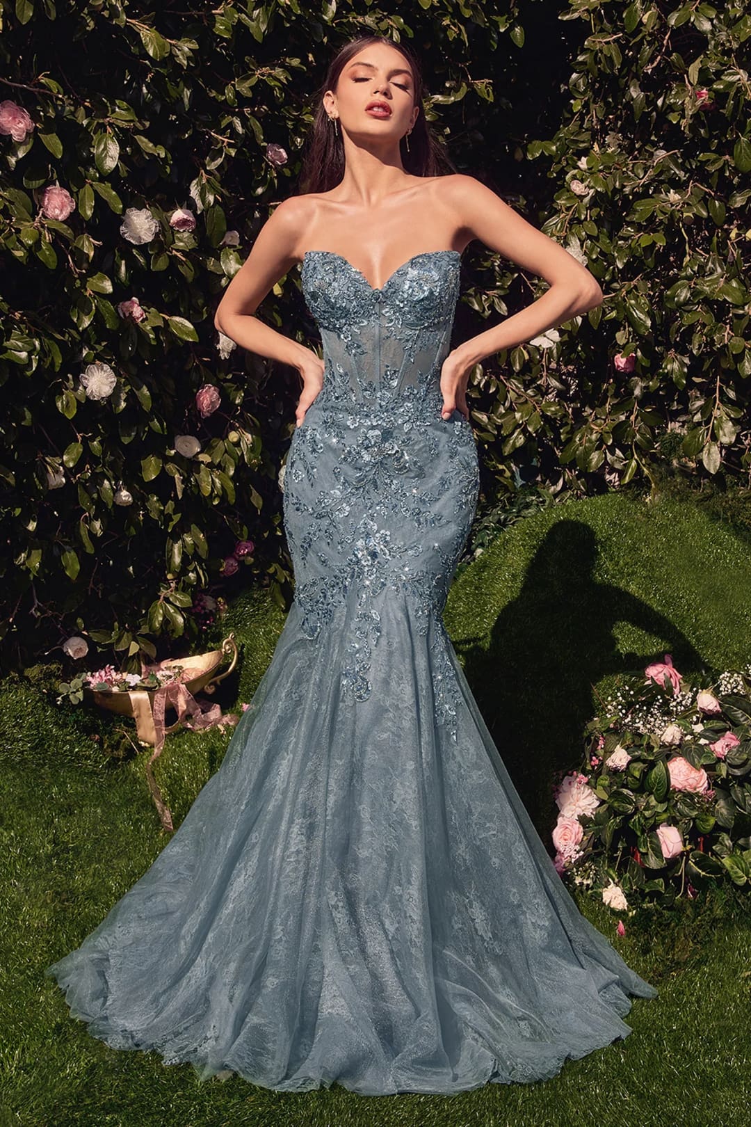 Andrea & Leo Prom Dress Long Formal Evening Gown A1354 - Dresses