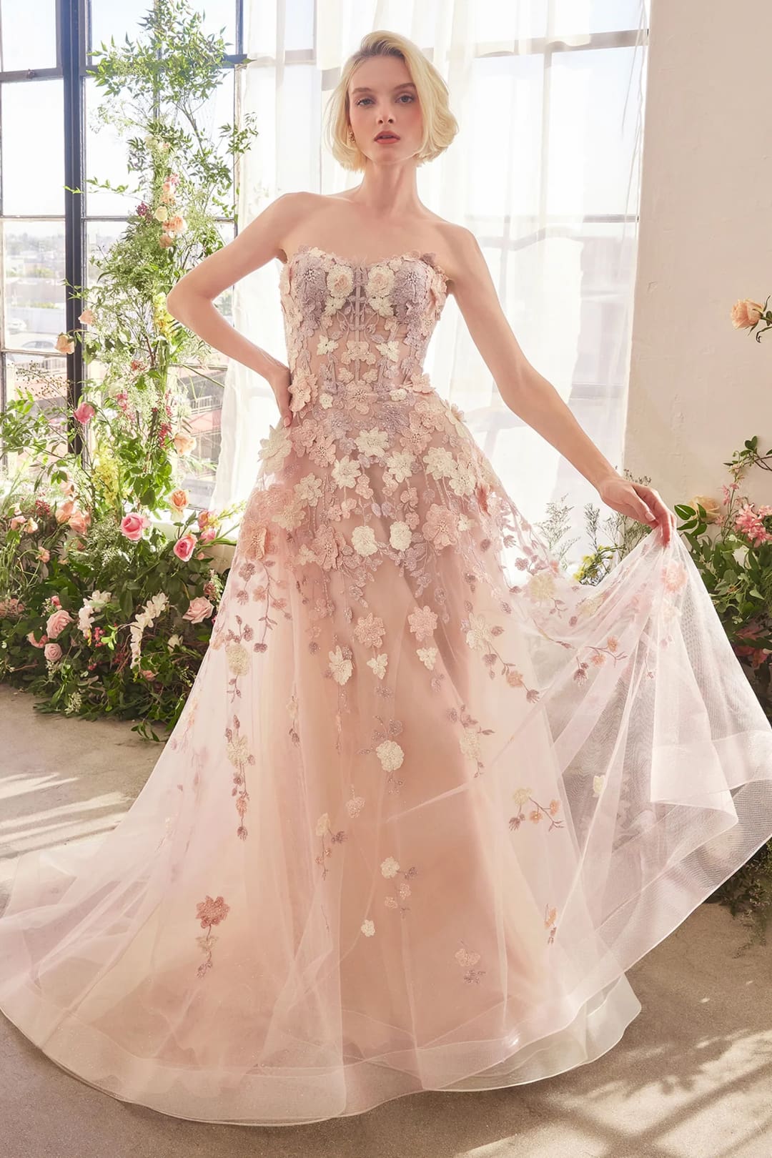 Andrea & Leo Prom Dress Long Formal Evening Gown A1453 - Dresses