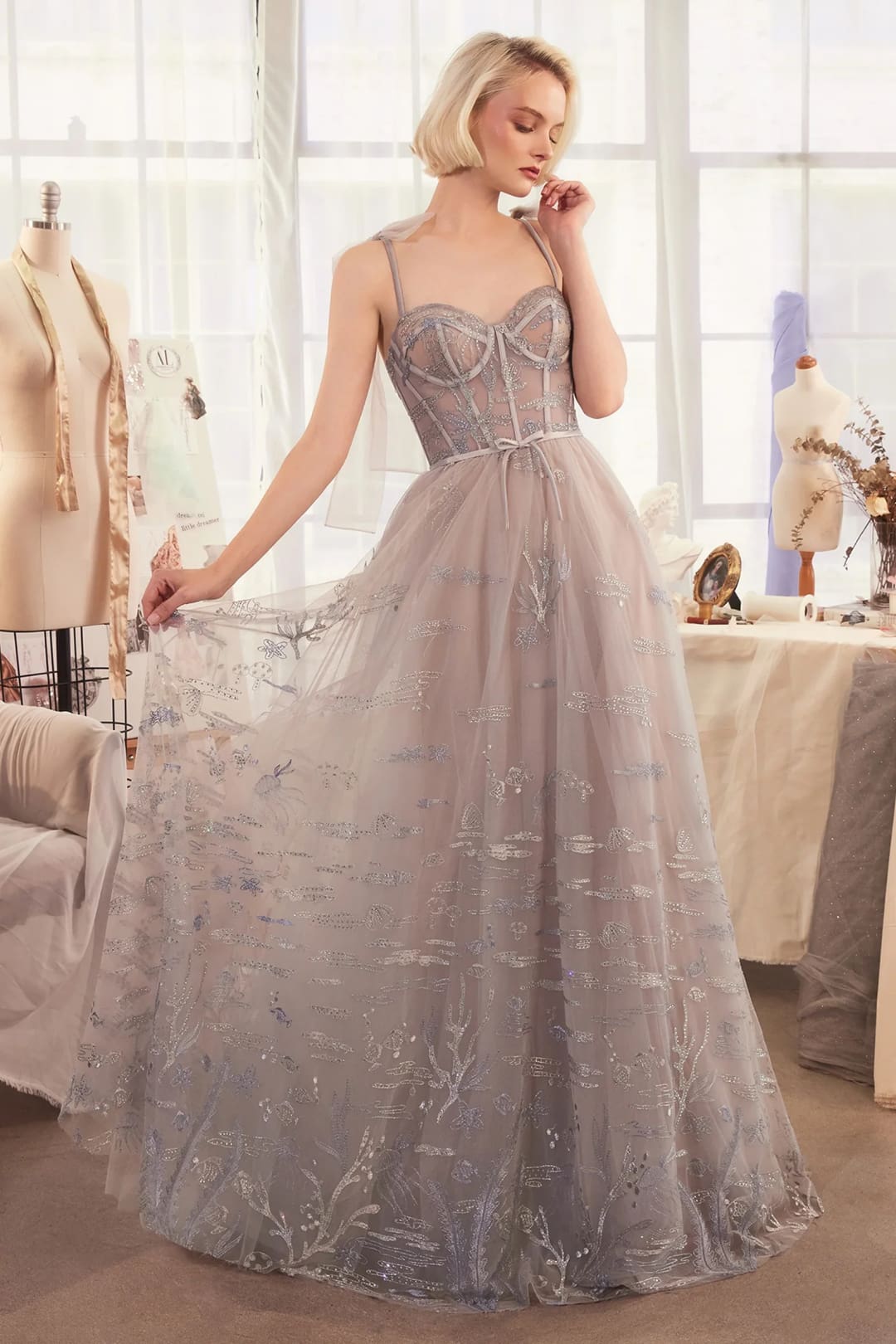 Andrea & Leo Prom Dress Long Formal Evening Gown A1458 - Dresses