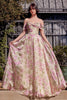 Andrea & Leo Prom Dress Long Formal Evening Gown A1466 - Pink / Dresses