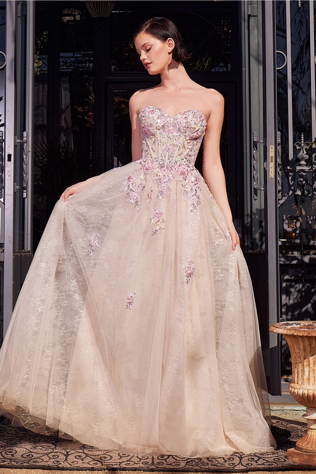 Andrea & Leo Prom Dress Long Formal Evening Gown A1468 - Dresses