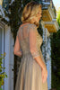 Applique 3/4 Sleeve A-line Gown by Elizabeth K GL3572 - Long Formal Dresses