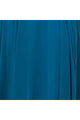 Applique Mid-Sleeve Chiffon Gown by Elizabeth K GL1982 - S / Teal - Long Formal Dresses