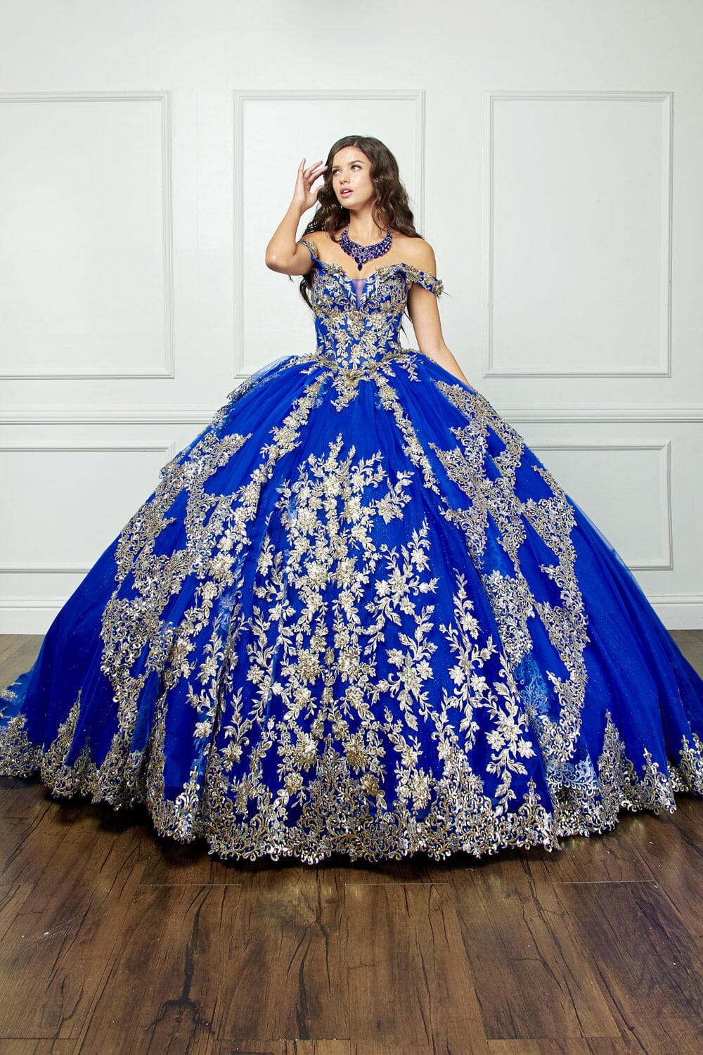 bella blue dresses Applique Off Shoulder Corset Ball Gown by Princess PQ1055 This slate blue dress hang dry. PROMO1 Women's US Size:6.5