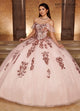Rachel Allan RQ2166 Applique Off Shoulder Quinceanera Dress