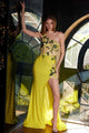 Applique One Shoulder Slit Gown by Juliet JT2514R - Long Formal Dresses
