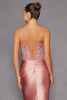 Applique Satin Sleeveless Gown by Juliet JT2531K - Long Formal Dresses
