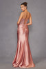 Applique Satin Sleeveless Gown by Juliet JT2531K - Long Formal Dresses