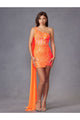 Applique Short One Shoulder Dress by Juliet JT937R - Short Cocktail Dresses