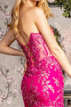 Applique Strapless Tiered Mermaid Dress by GLS Gloria GL3216 - Long Formal Dresses