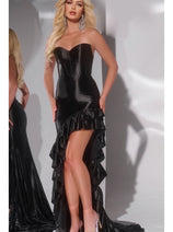 Asymmetrical High-Low Prom Dress: Jovani D5099