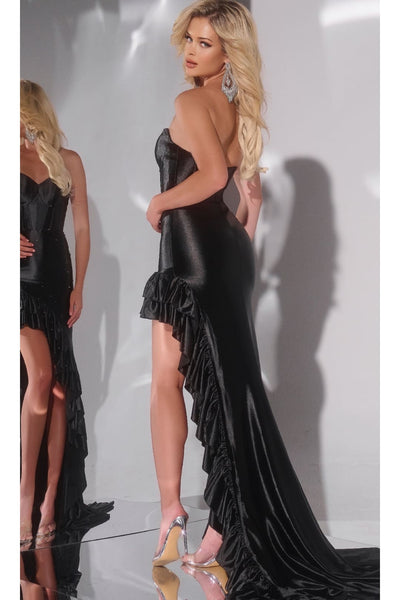 Asymmetrical High-Low Prom Dress: Jovani D5099 - Apparel & Accessories > Clothing > Dresses