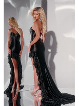 Asymmetrical High-Low Prom Dress: Jovani D5099