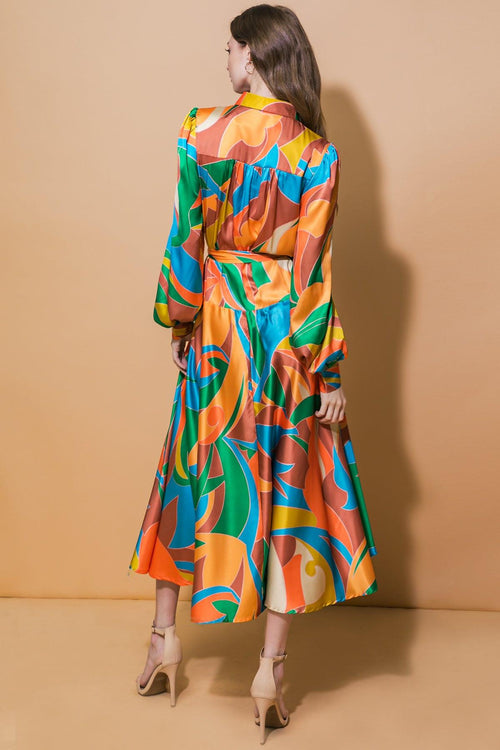 Flying Tomato BLUE FUCHSIA DRESSES