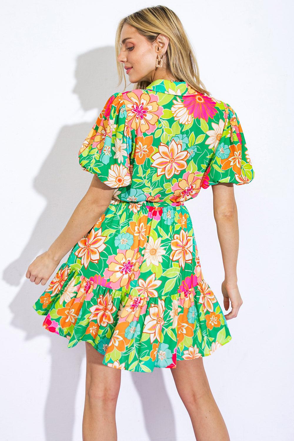 Flying Tomato GREEN DRESSES