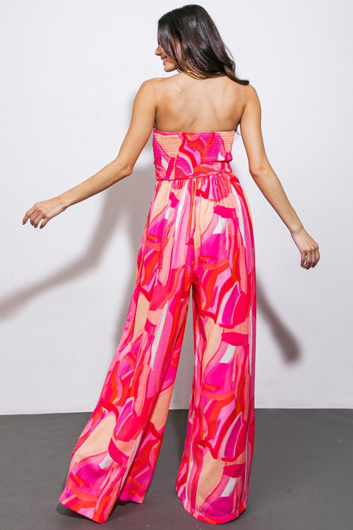 Flying Tomato FUCHSIA JUMPSUIT