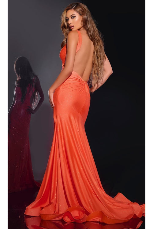 Backless Long Glitter Prom Dress: Jovani 43573 - Apparel & Accessories > Clothing > Dresses