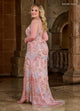 Rachel Allan 70002 Bead Print Sleeveless Slit Gown