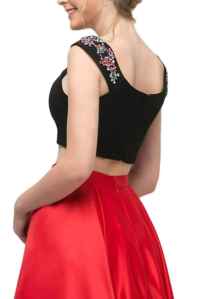 black and white formal dresses