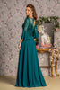 Beaded Chiffon 3/4 Sleeve A-line Gown by GLS Gloria GL3434 - Long Formal Dresses