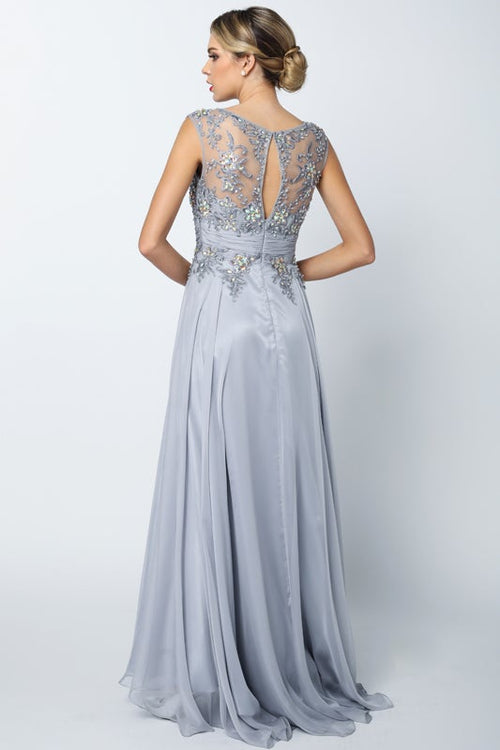 Juliet Gold Long Formal Dresses
