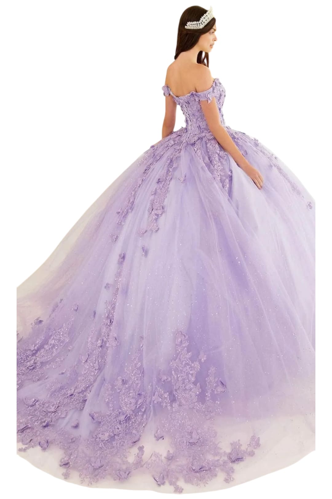 Beaded Off-Shoulder Ballgown 2025 Elegant Formal Dress - Prom