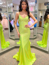 Beaded Satin Fitted Sleeveless Gown by Jovani 23010