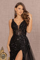 Beaded Sleeveless Overskirt Gown by GLS Gloria GL3119 - Long Formal Dresses